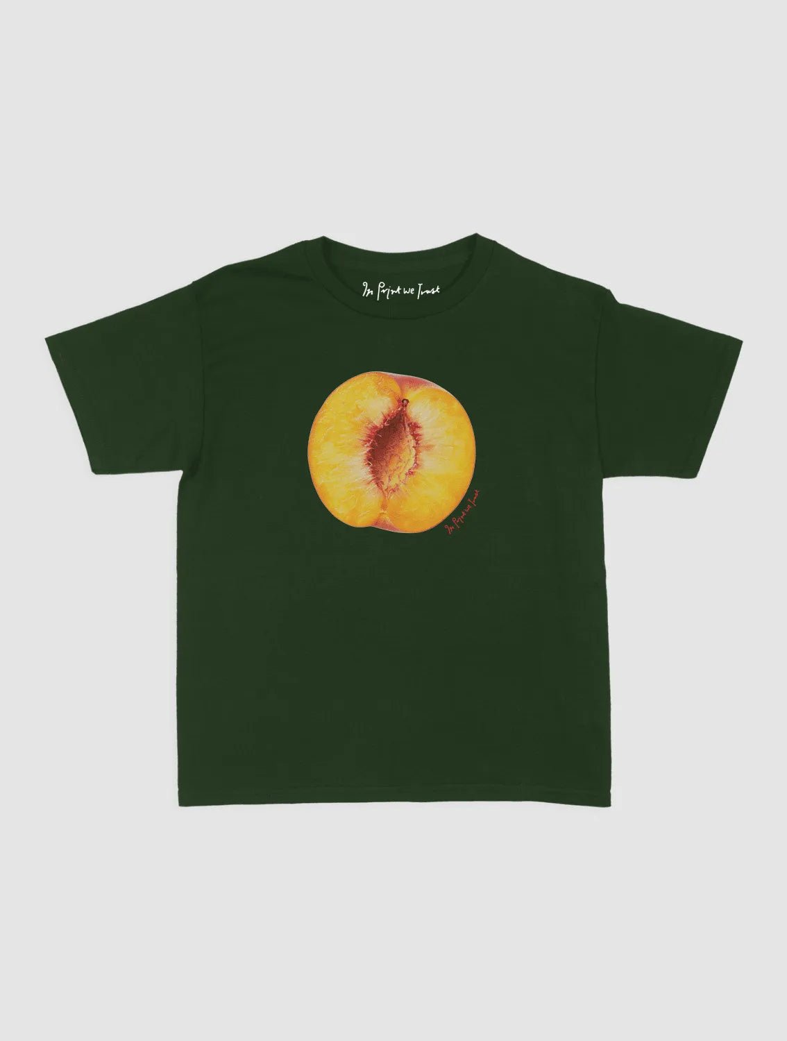 you're a peach! baby tee - In Print We Trust