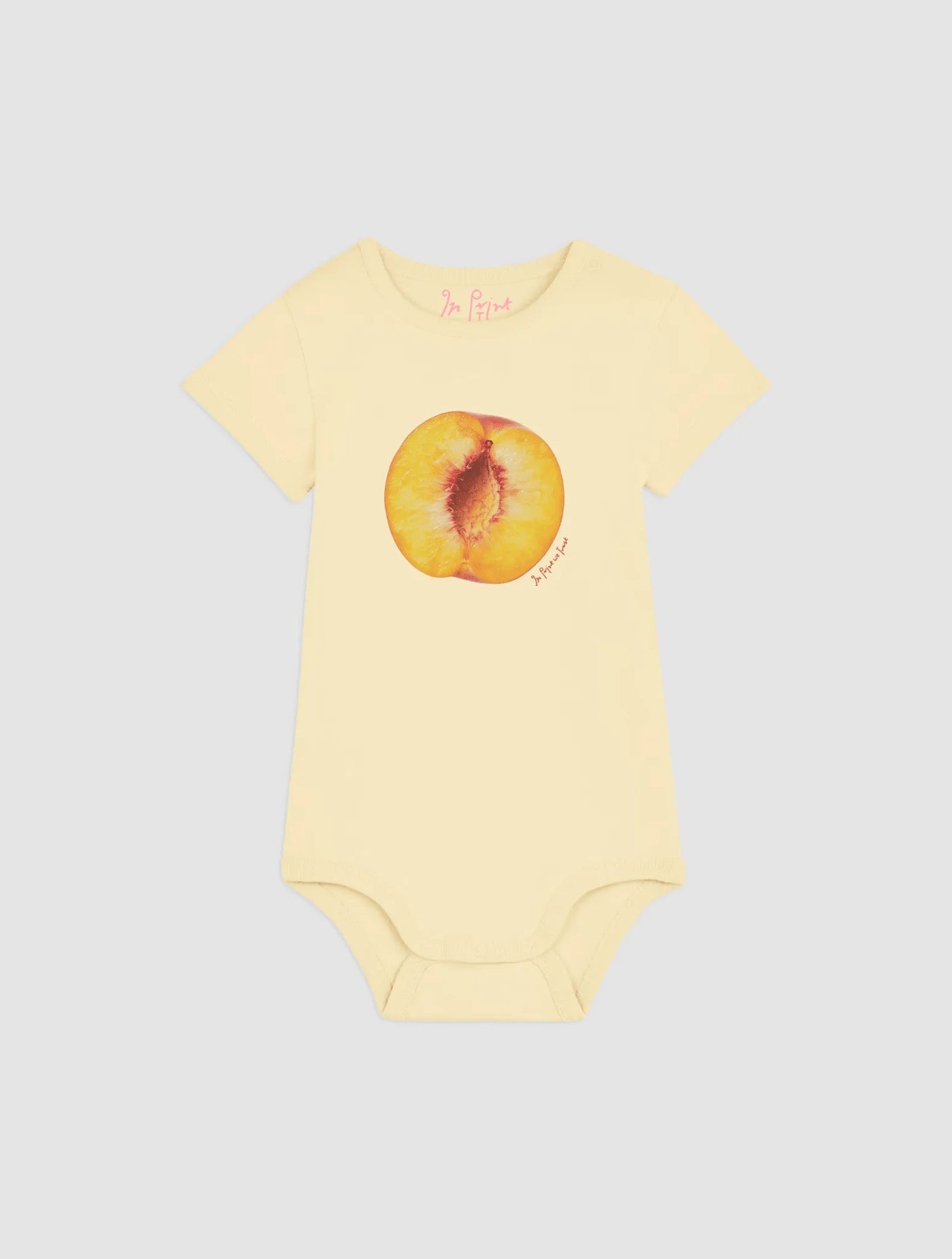 you're a peach bodysuit for babies - In Print We Trust