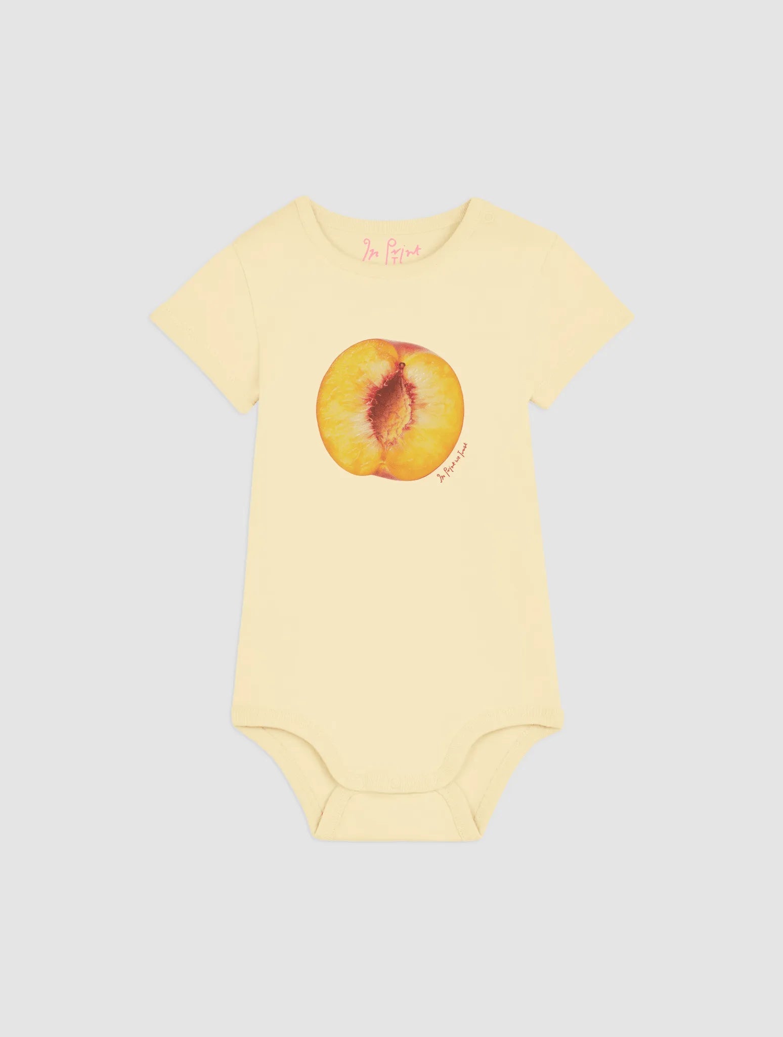 you're a peach bodysuit for babies - In Print We Trust