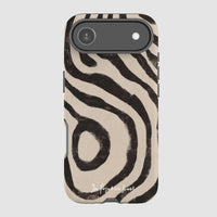 zebra tough iPhone case - In Print We Trust