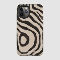 zebra tough iPhone case - In Print We Trust