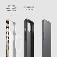 zebra tough iPhone case - In Print We Trust