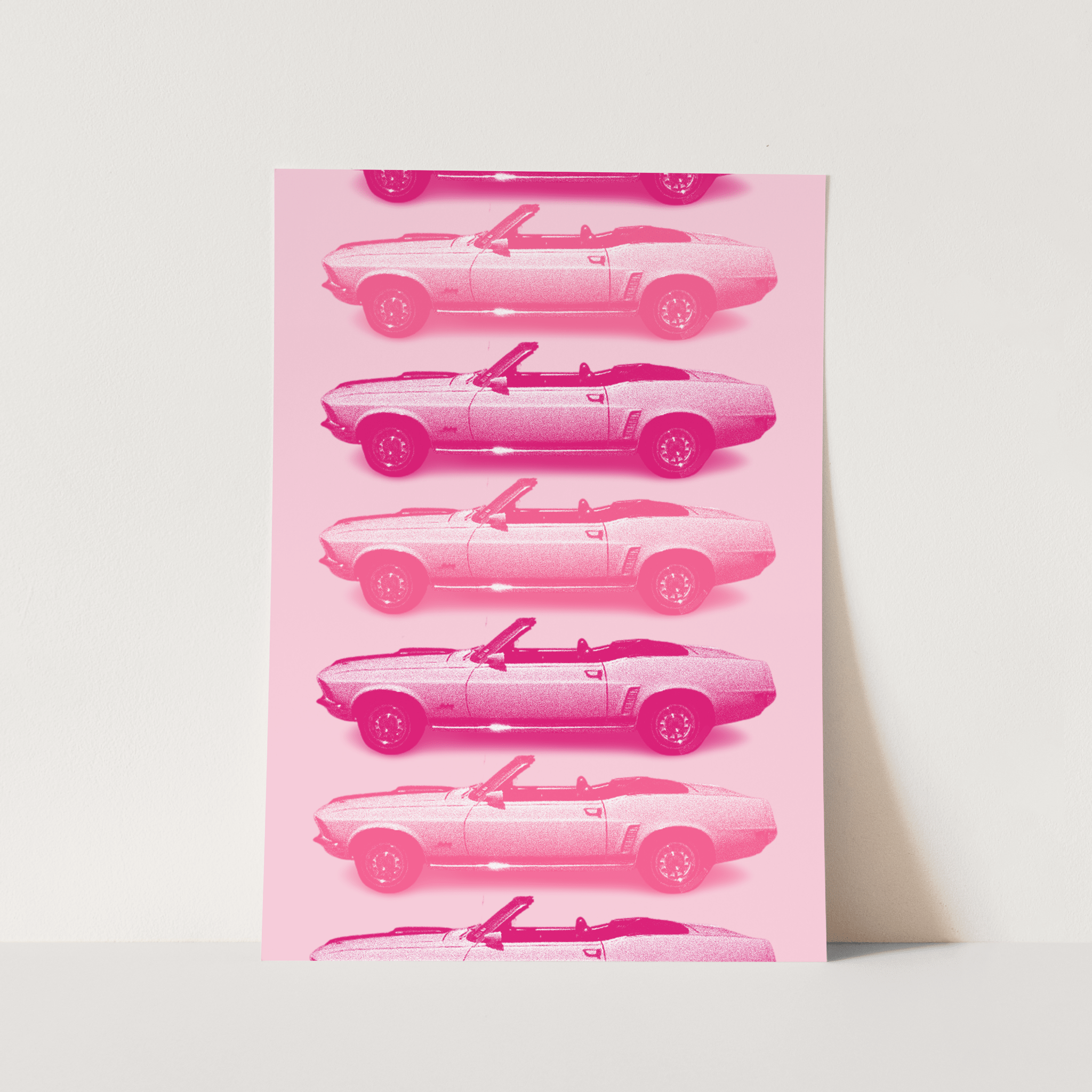 'Backseat Driver' art print - In Print We Trust