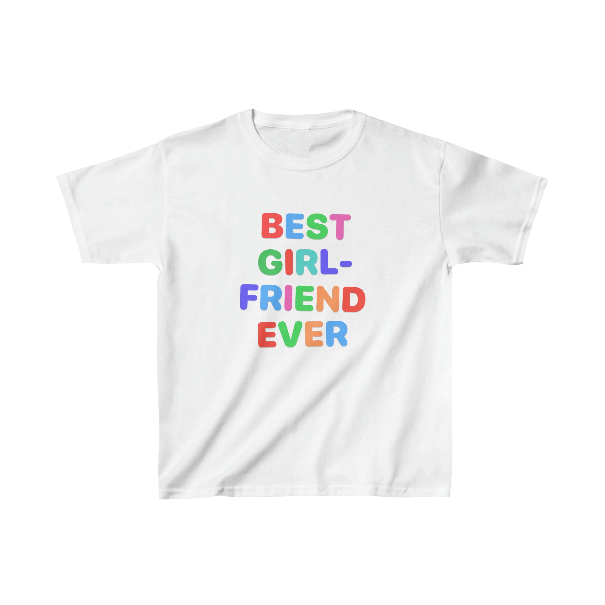 'Best Girlfriend Ever' baby tee - In Print We Trust