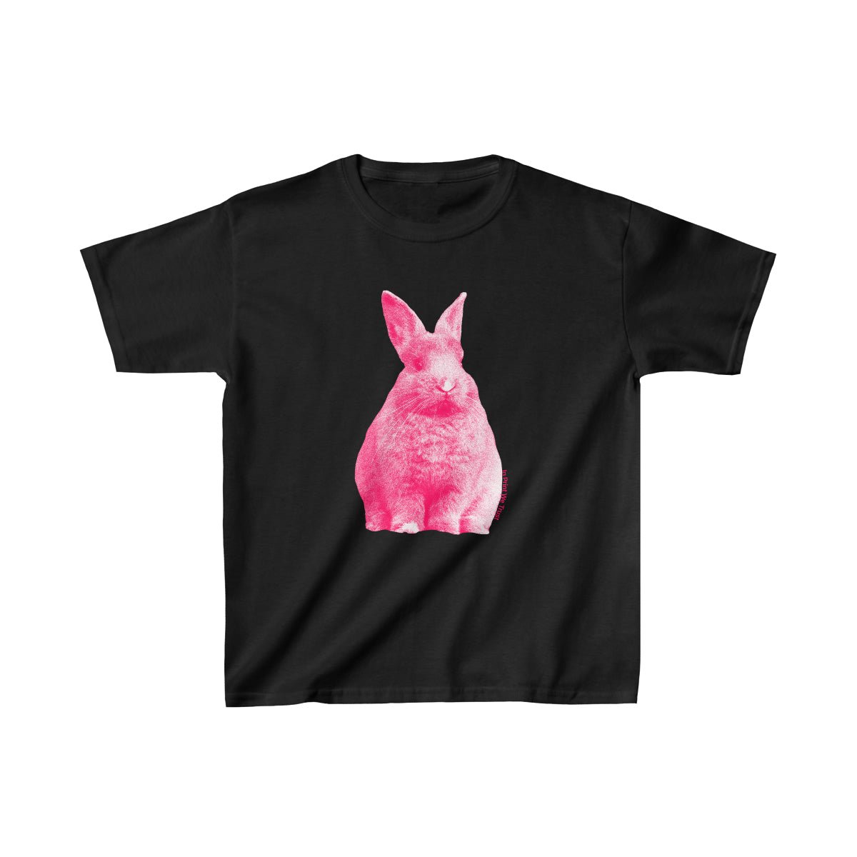 'Bunny Hop' baby tee - In Print We Trust