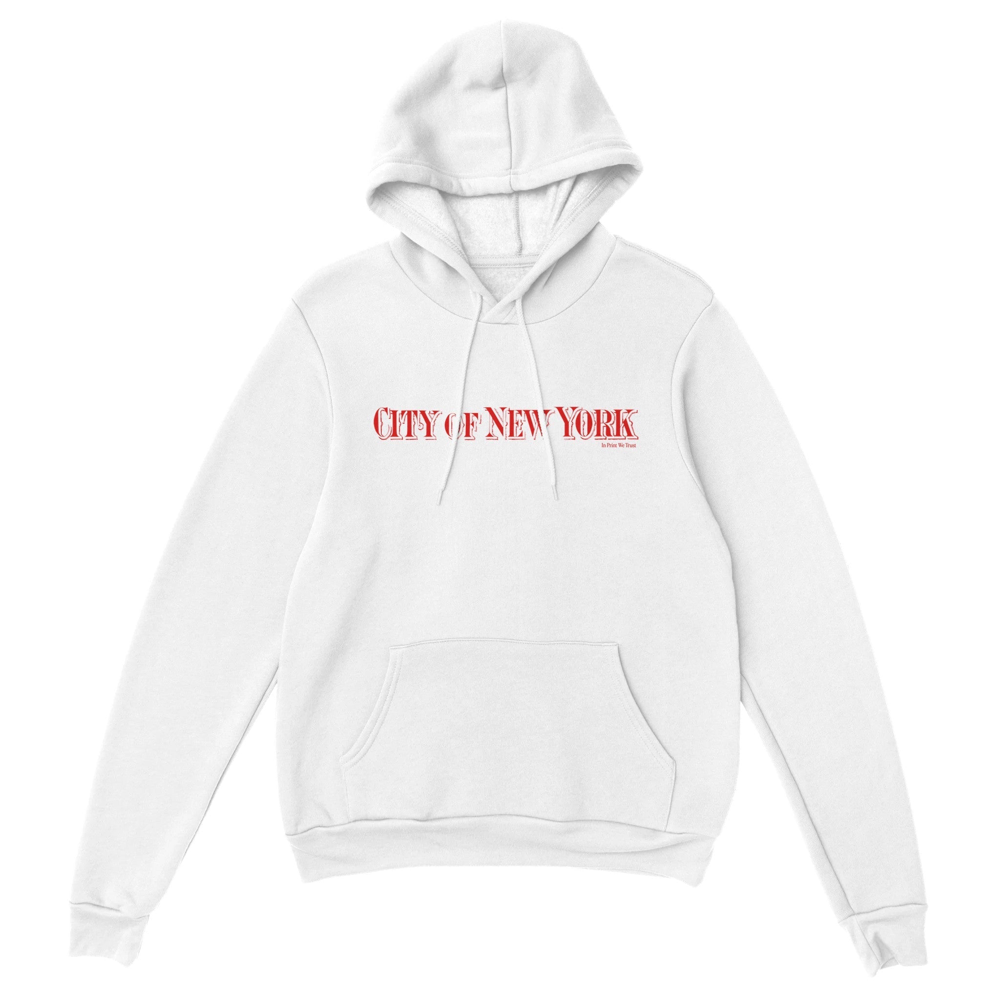 'City of New York' hoodie - In Print We Trust