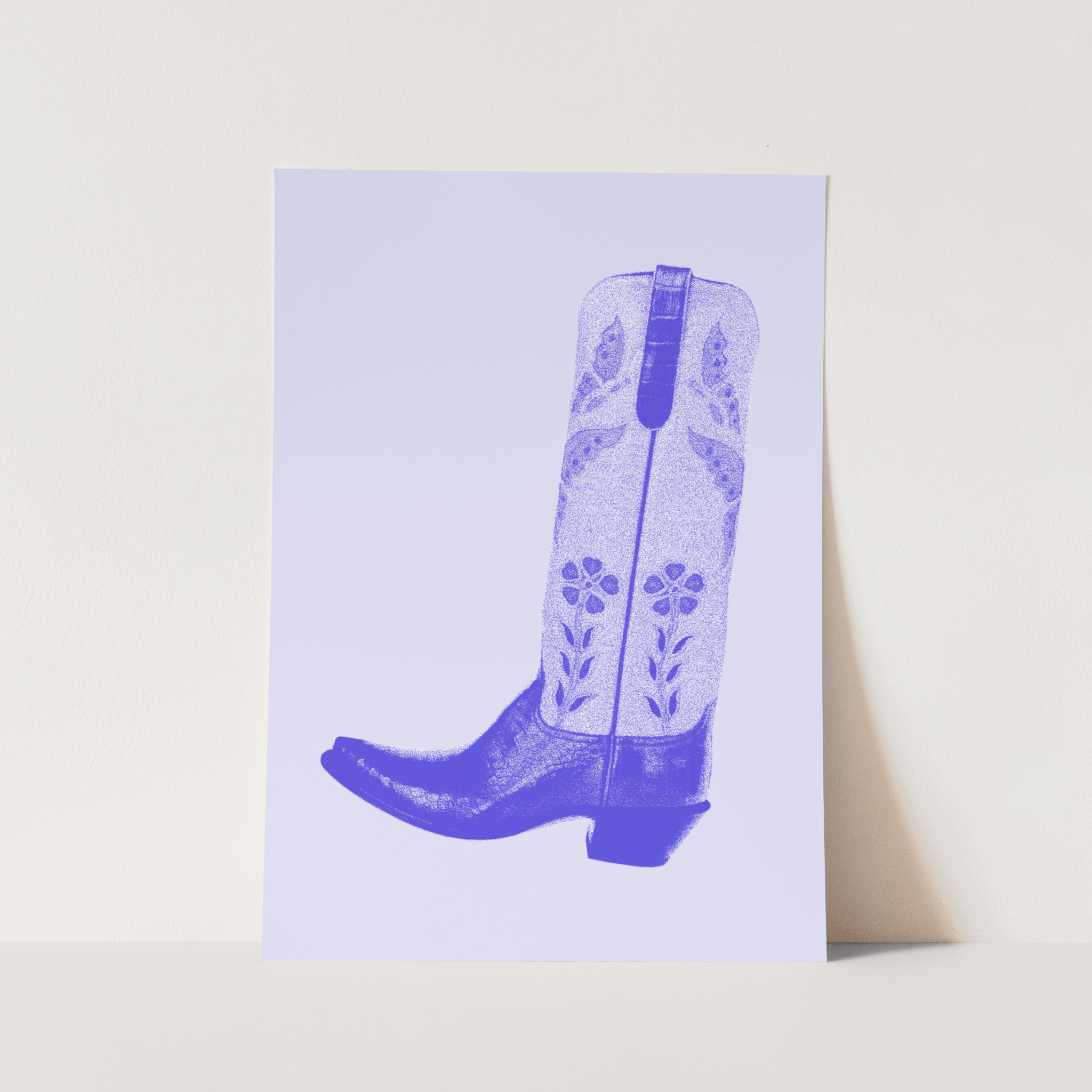 'Cowboy' art print - In Print We Trust