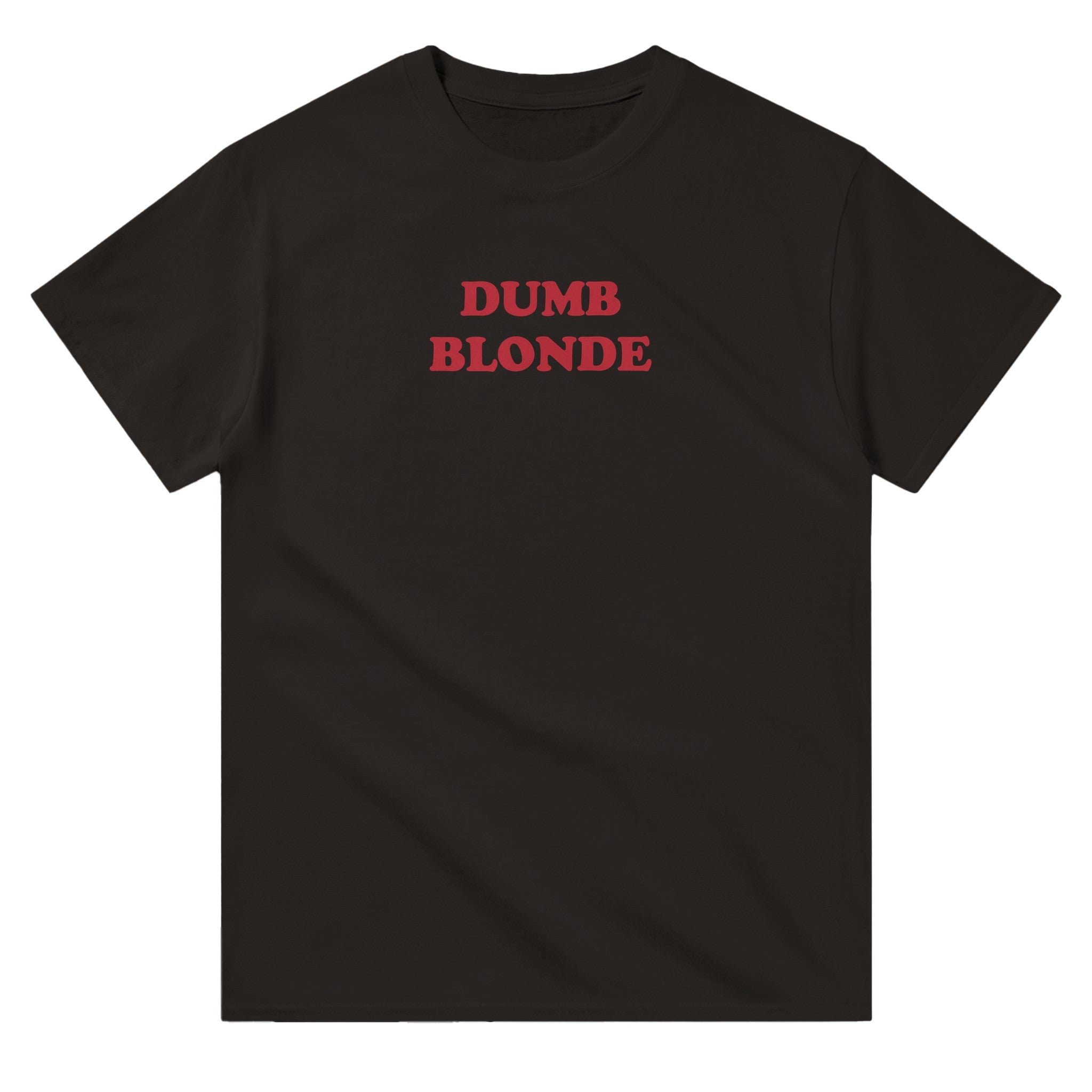 'Dumb Blonde' classic tee - In Print We Trust