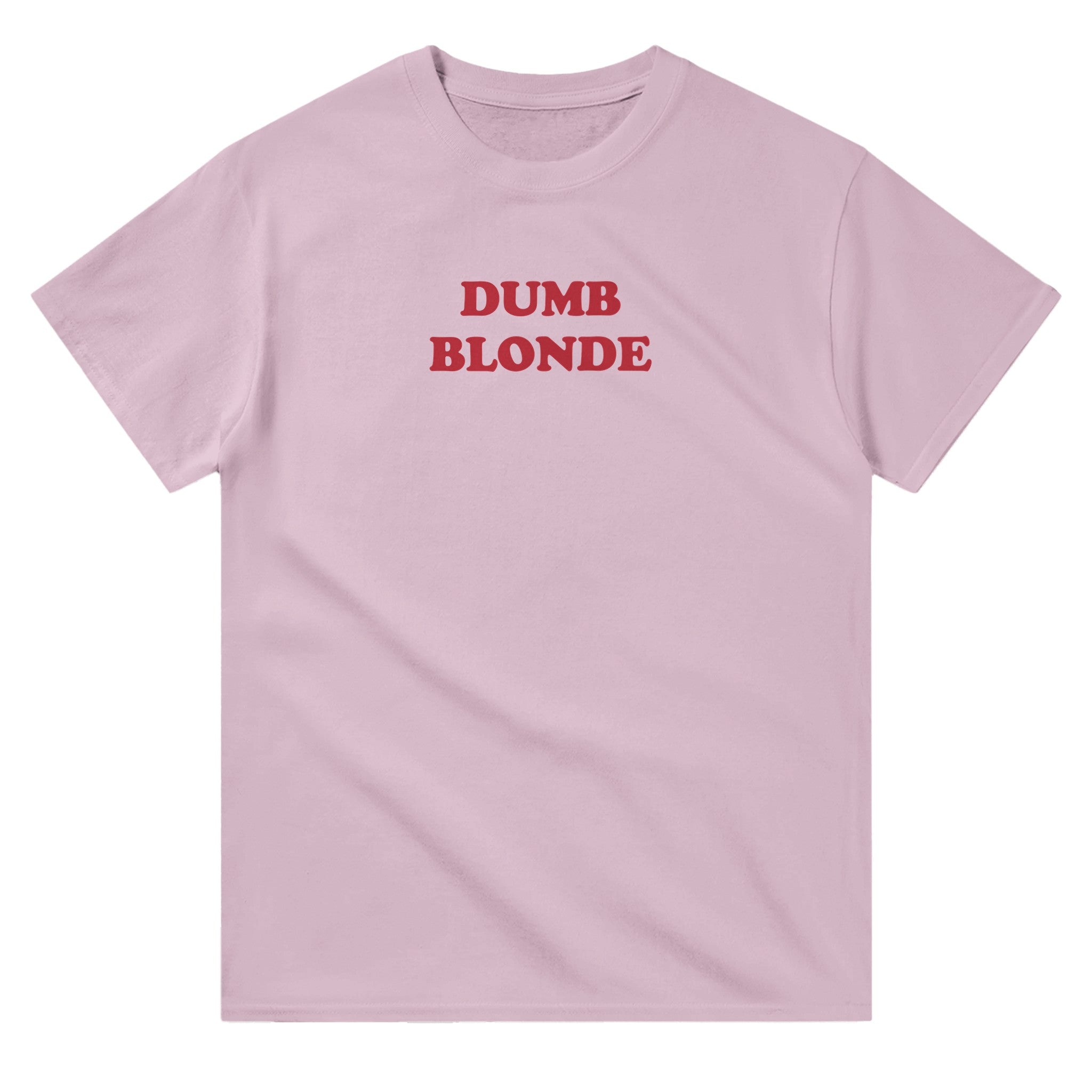 'Dumb Blonde' classic tee - In Print We Trust