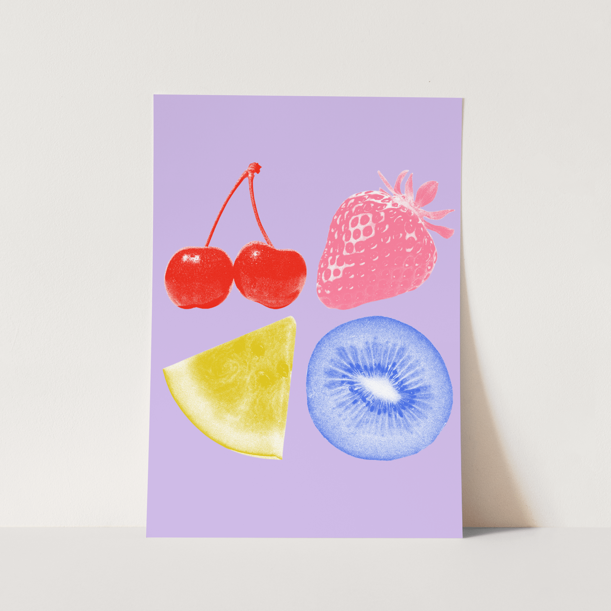 'Fruit Man' art print - In Print We Trust