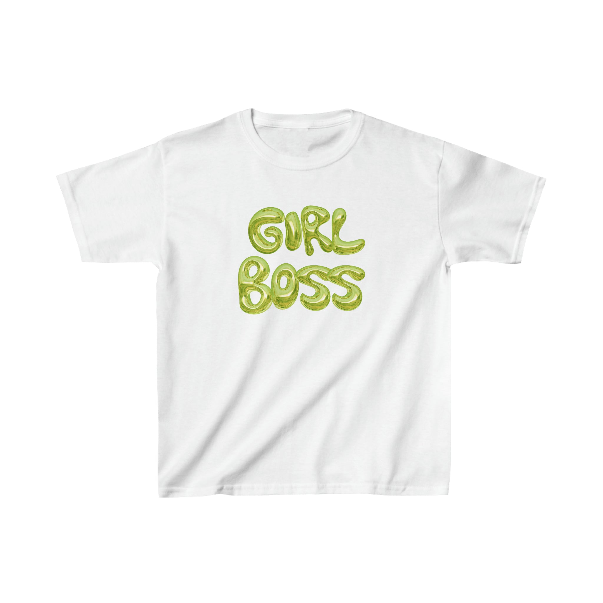 'GIRL BOSS' baby tee - In Print We Trust