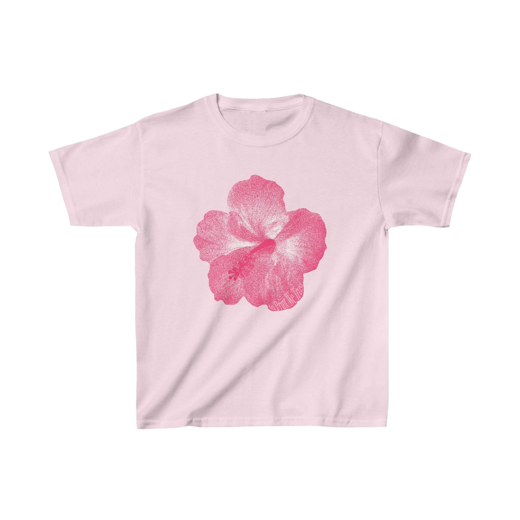 Baby Crew Tee, Spiced Hibiscus