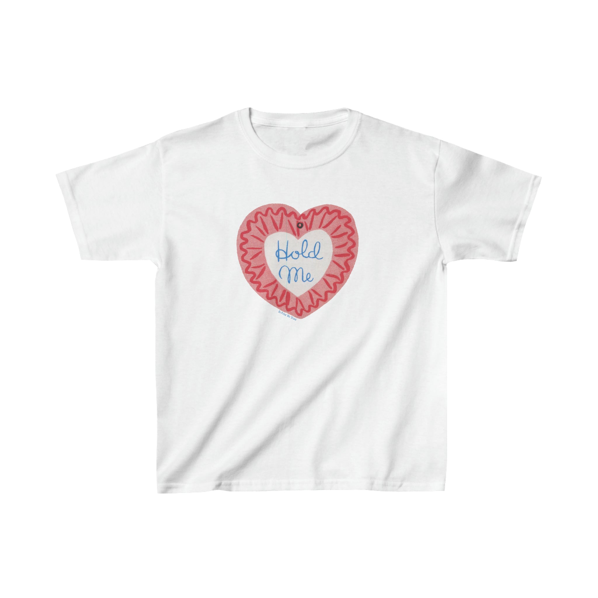 'Hold Me' baby tee - In Print We Trust