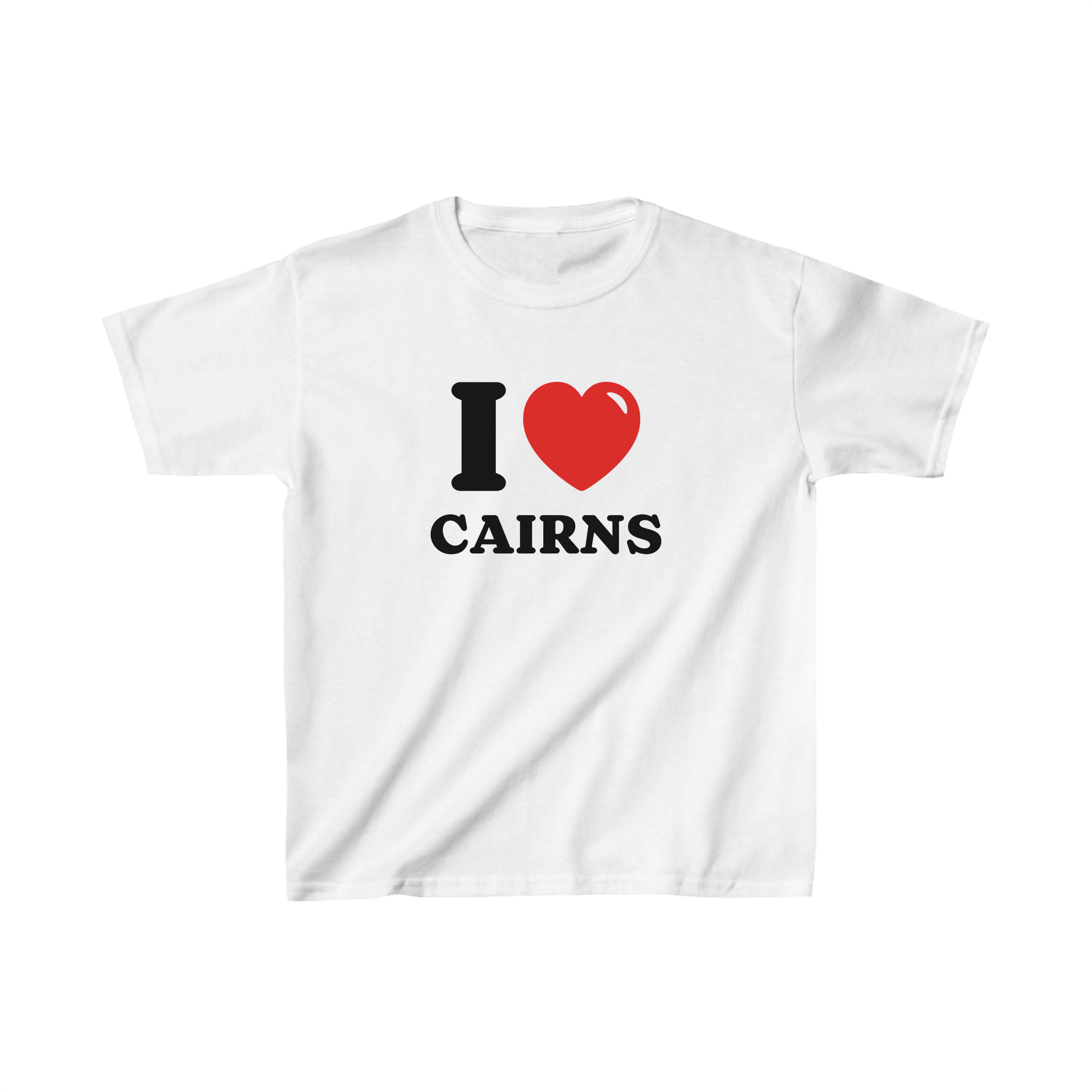 'I love Cairns' baby tee - In Print We Trust