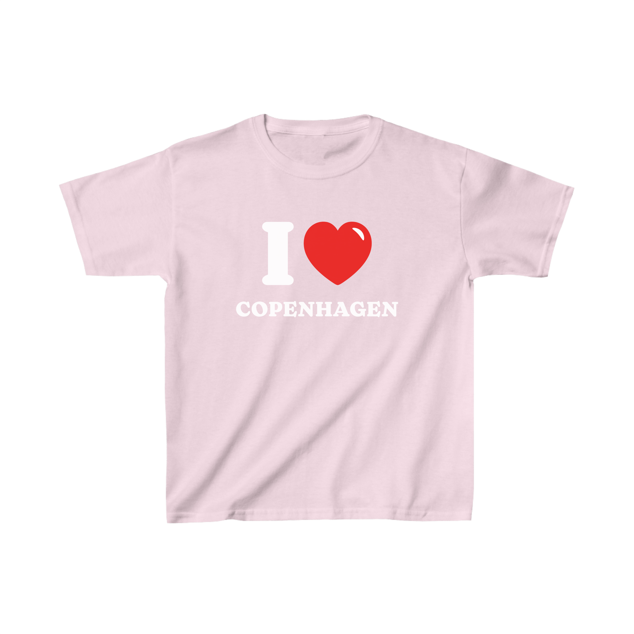 'I love Copenhagen' baby tee - In Print We Trust