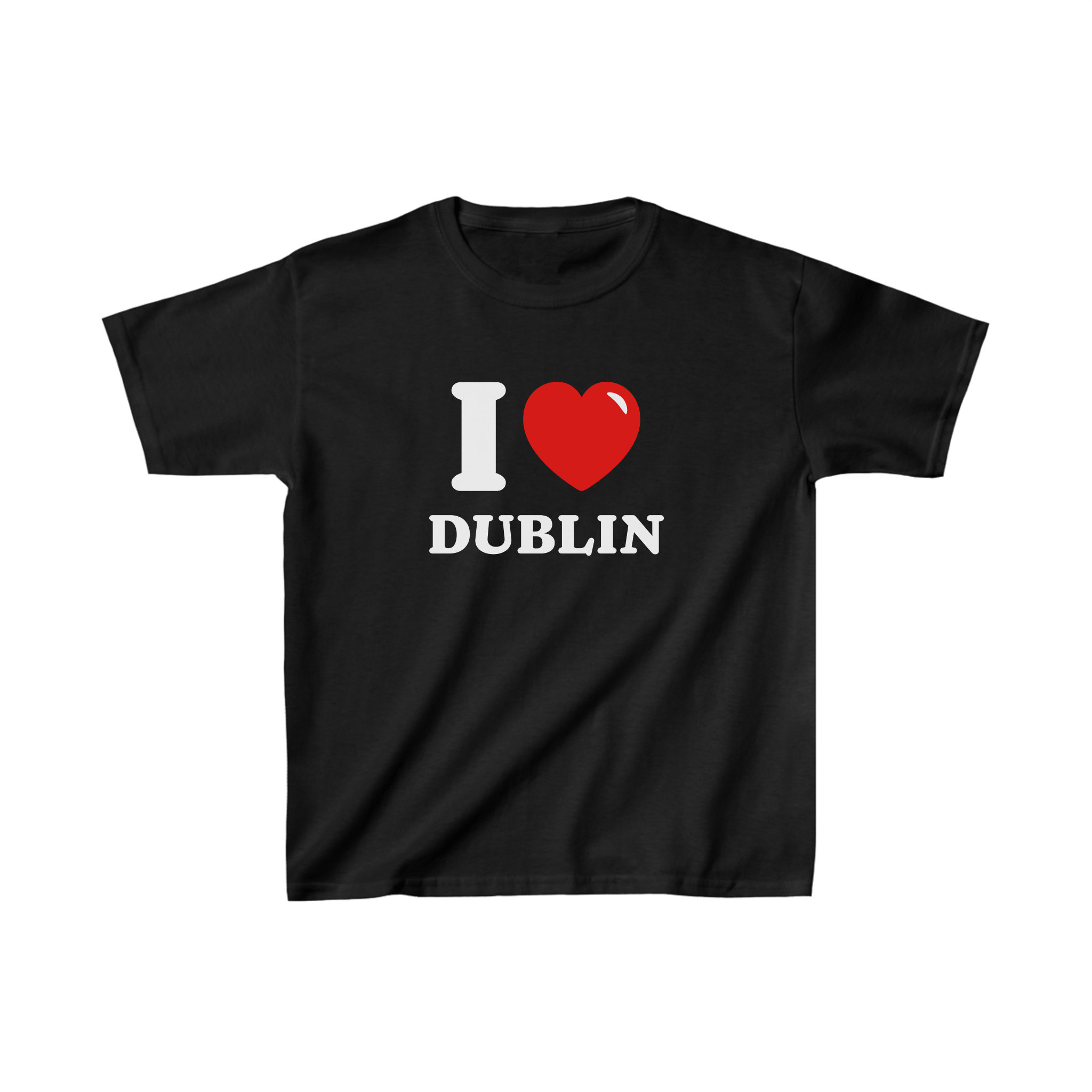 'I love Dublin' baby tee - In Print We Trust