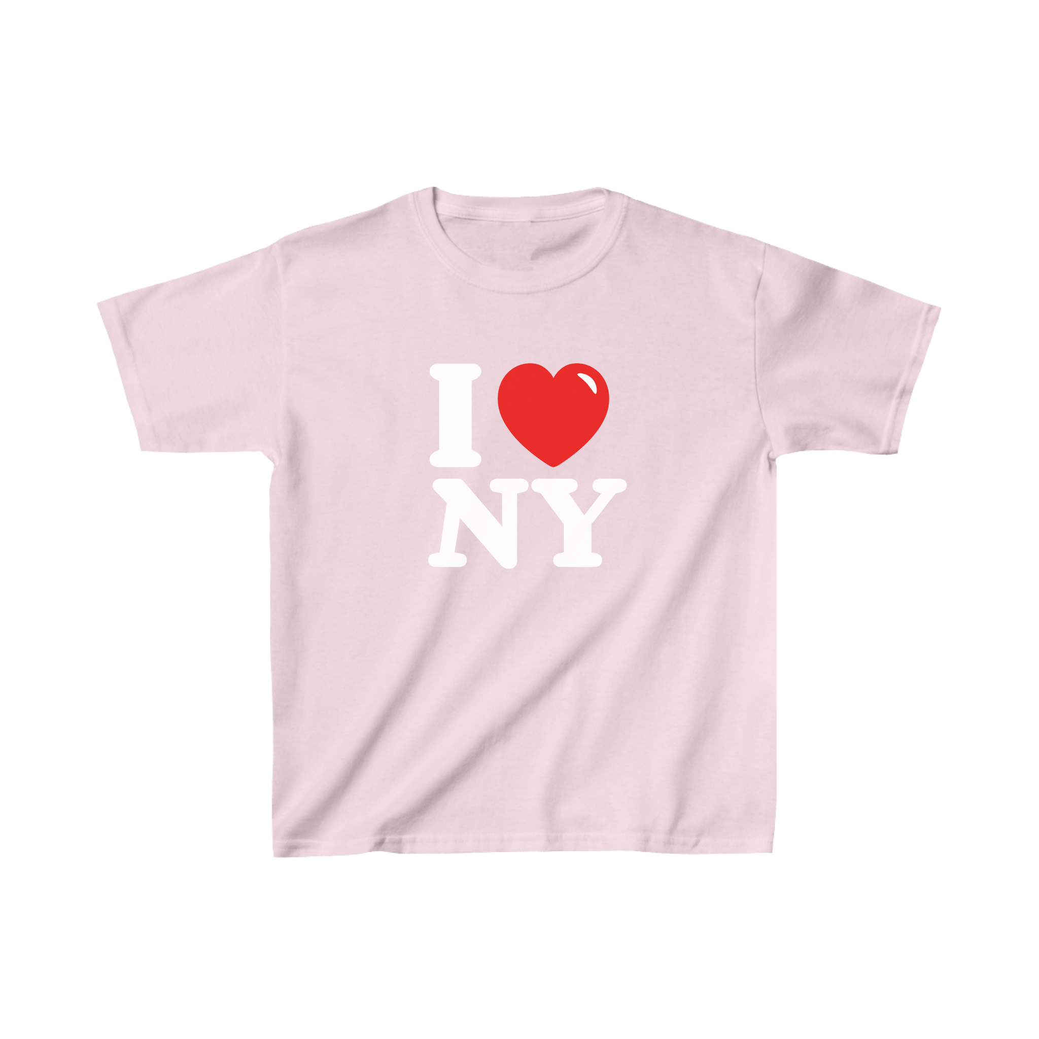 Pink I Love NY Tee Shirt