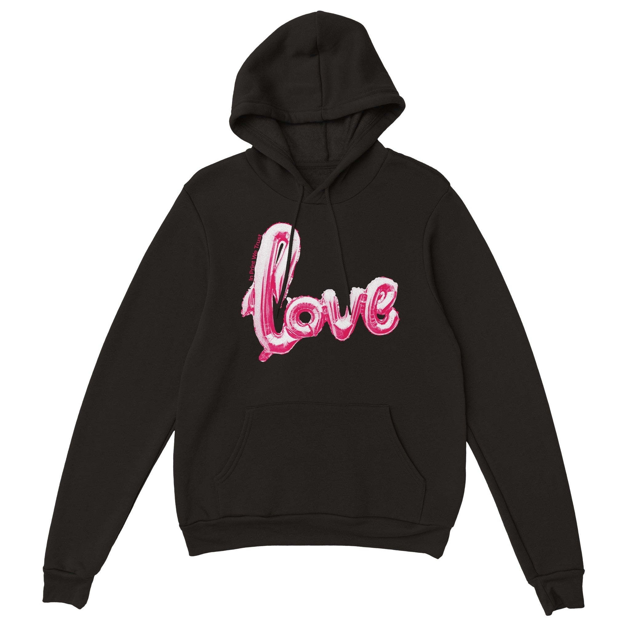 Vlone love shop hoodie black