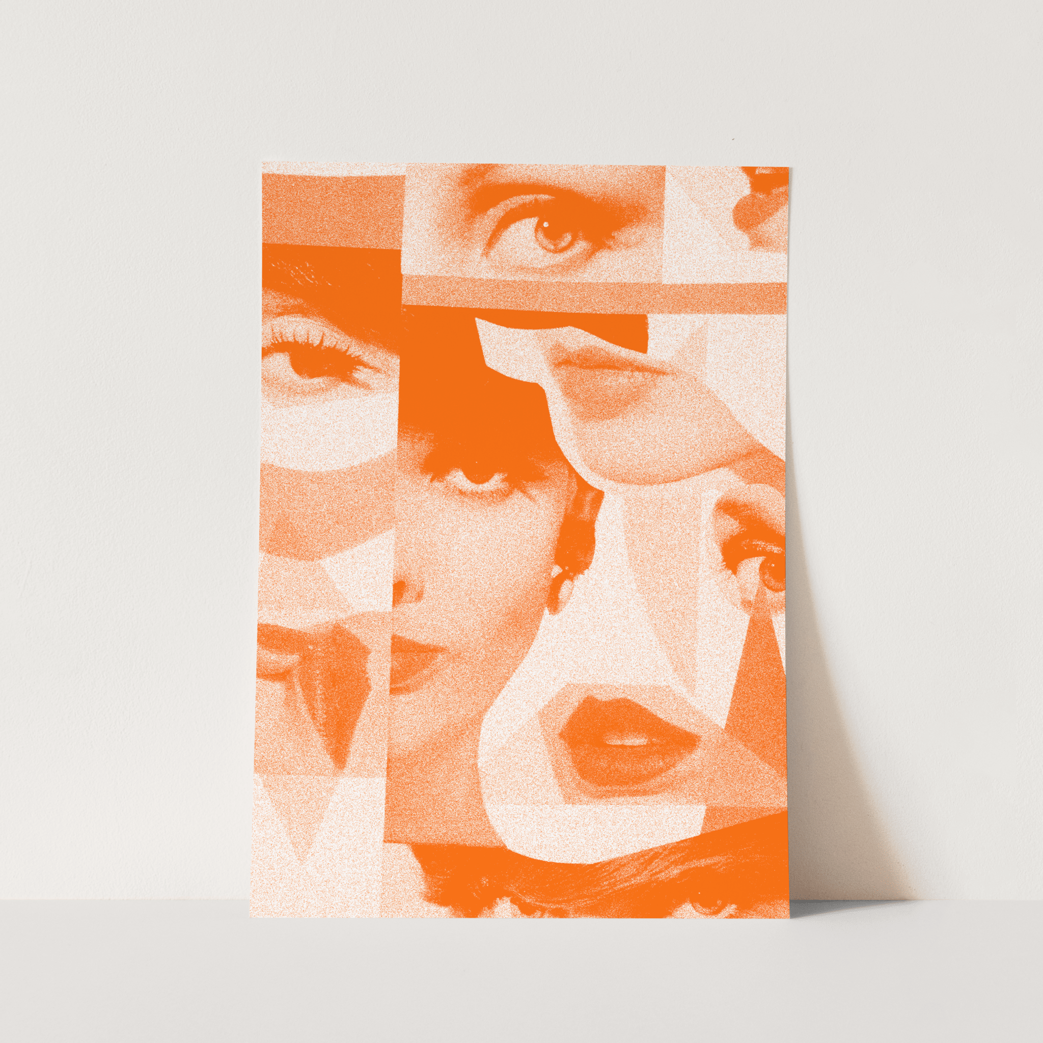 'Many Faces' art print - In Print We Trust