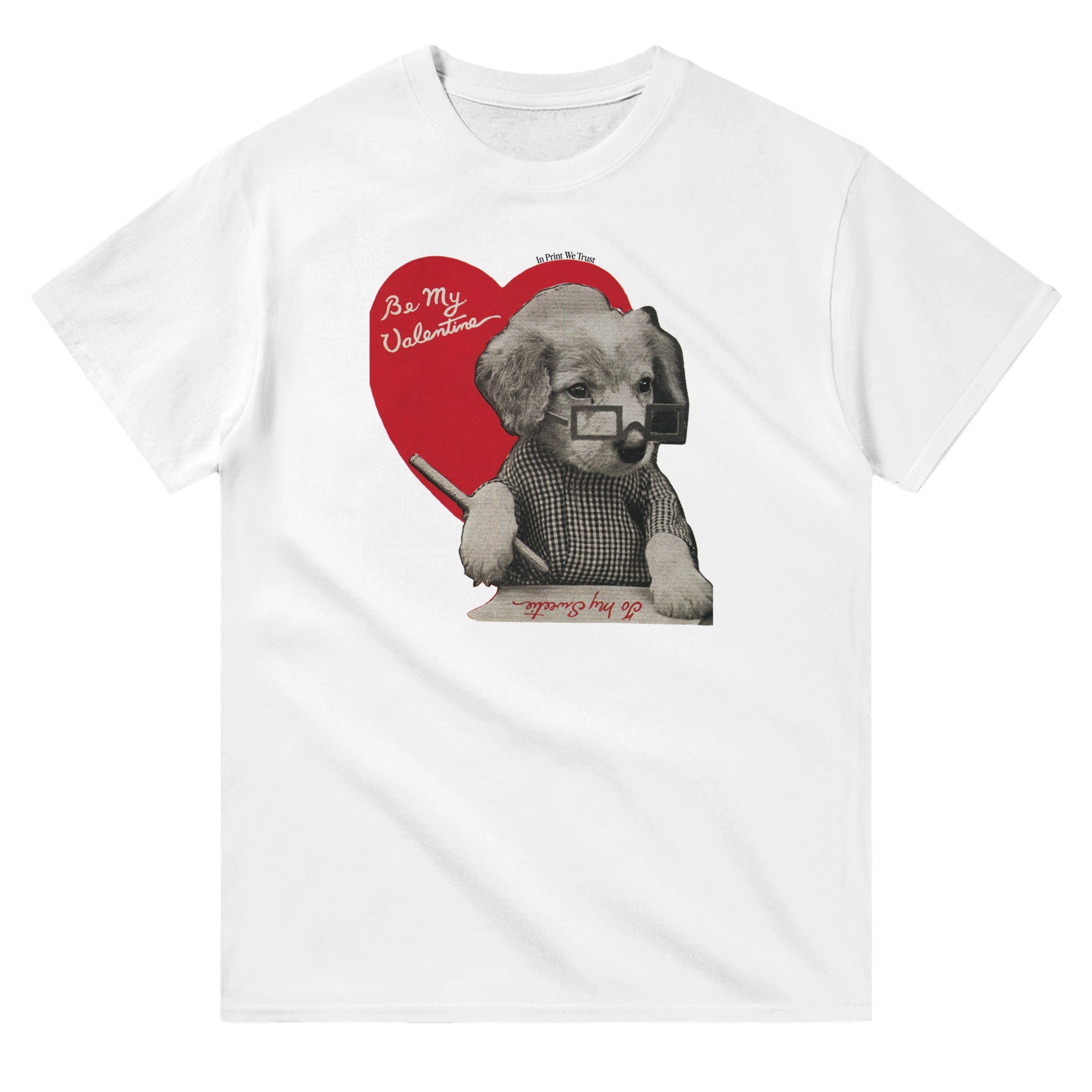 'Puppy Love' classic tee - In Print We Trust