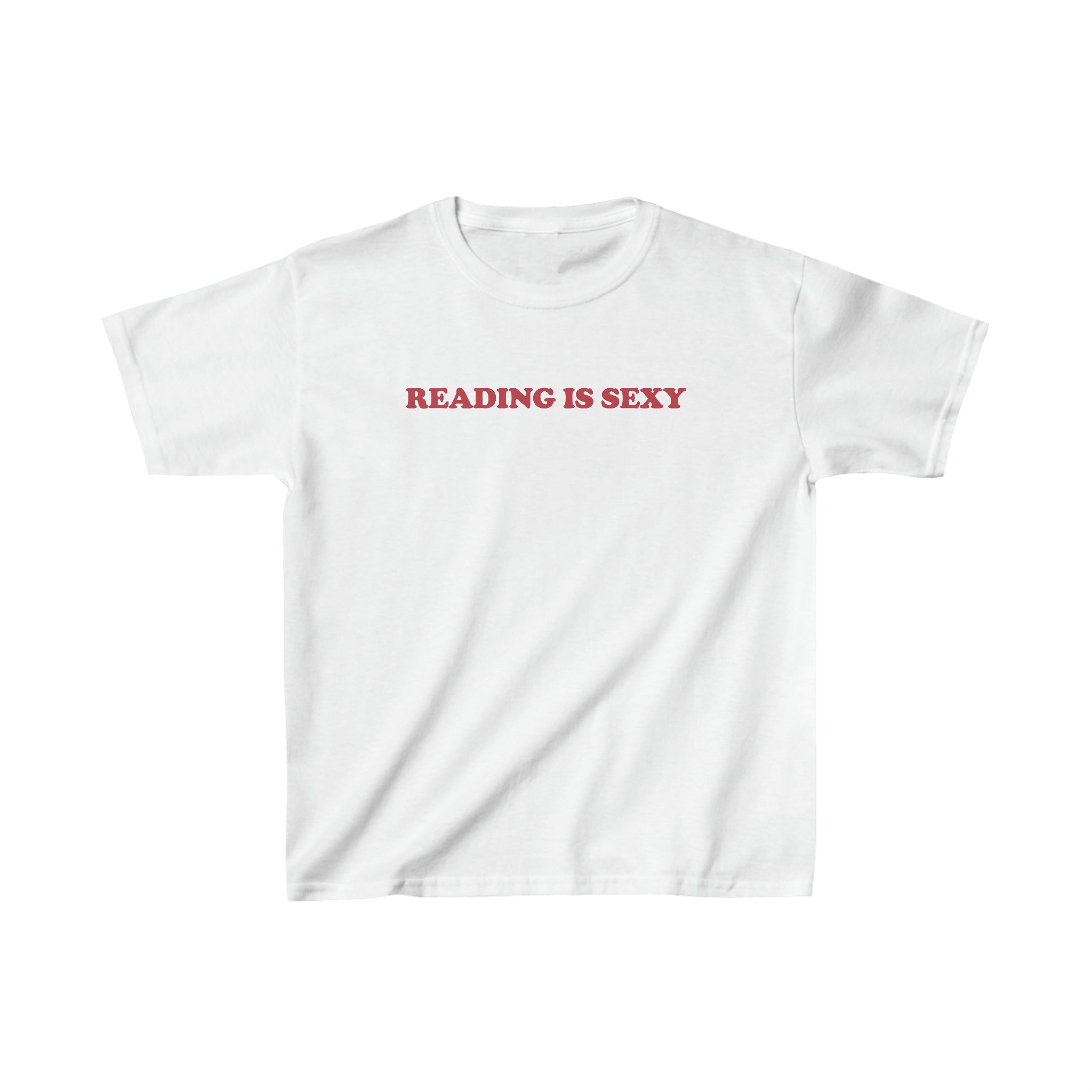'Reading is Sexy' baby tee - In Print We Trust