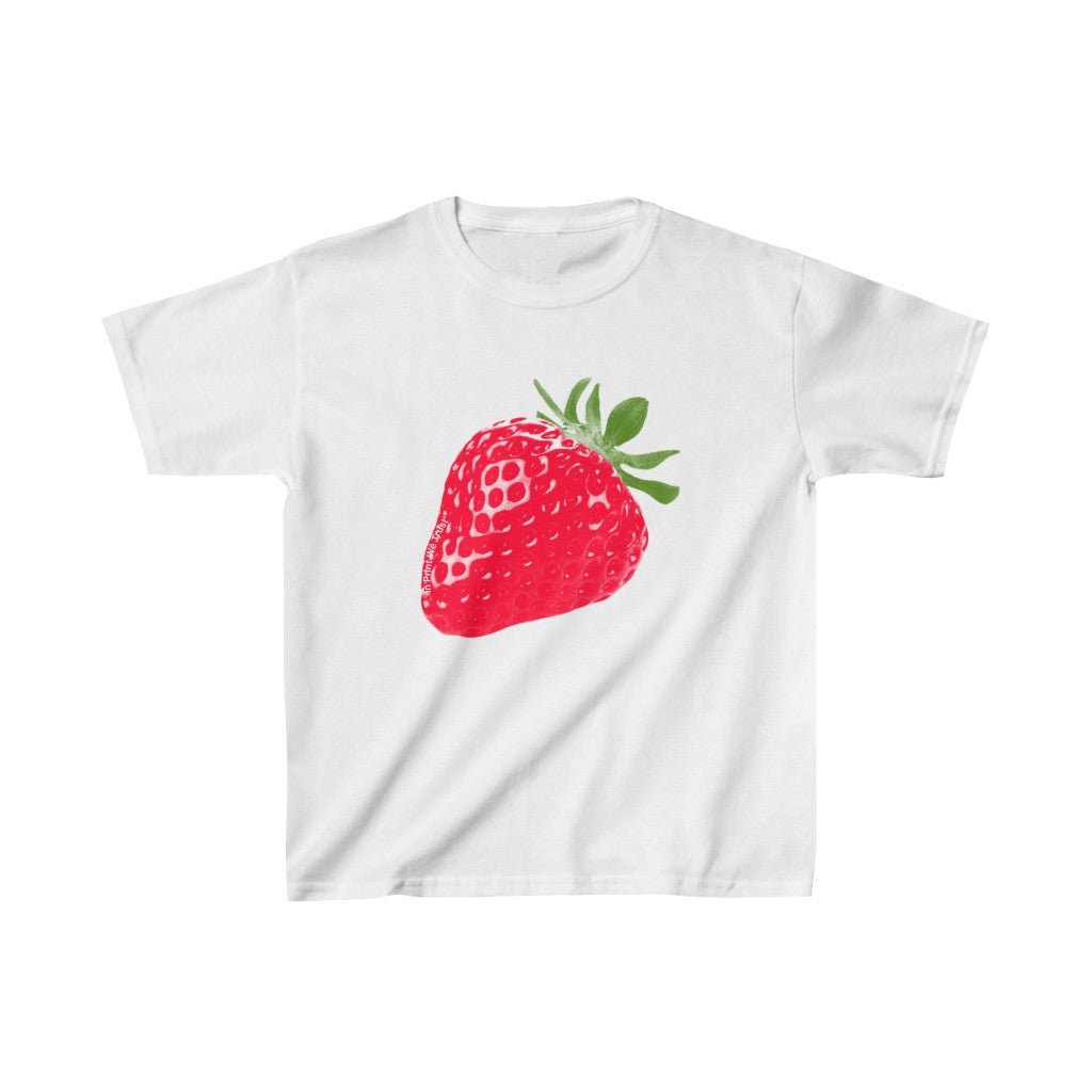 'Strawberry Fields' baby tee - In Print We Trust