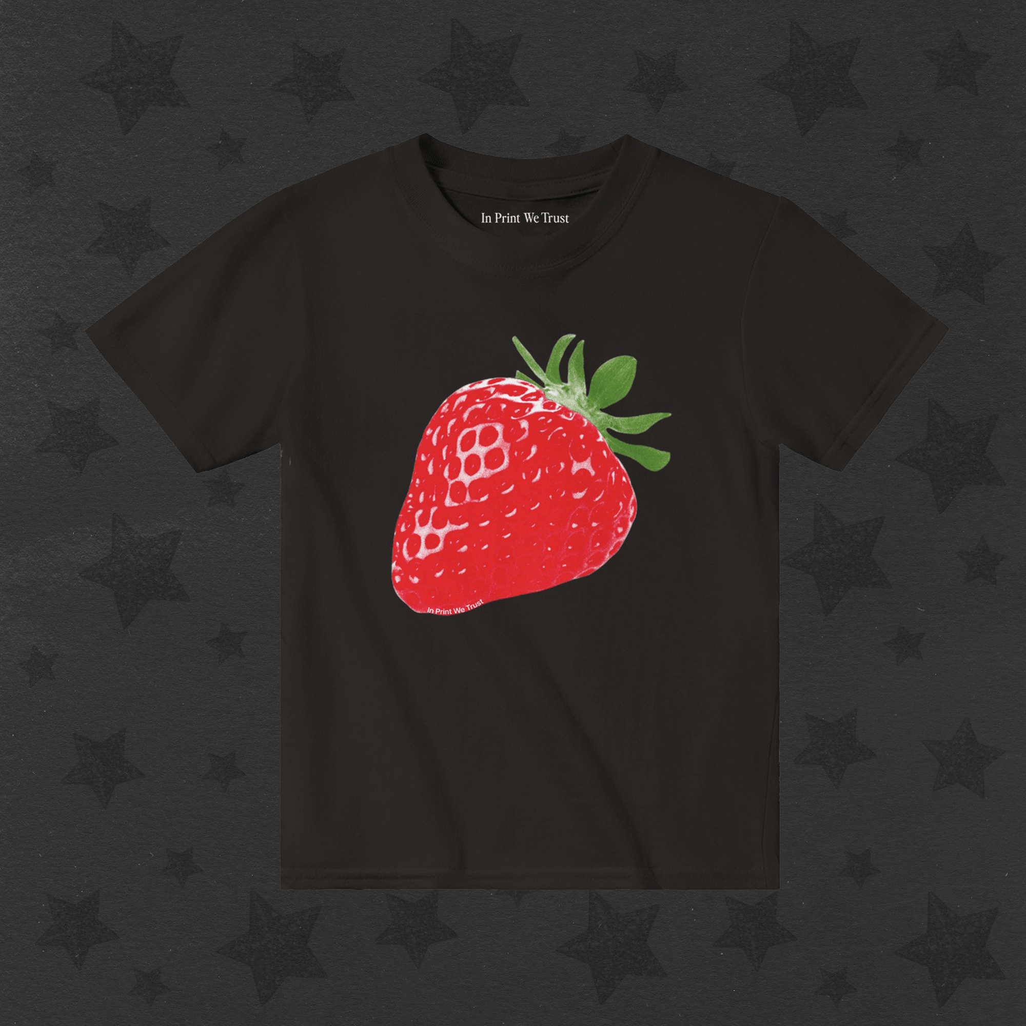 'Strawberry Fields' premium baby tee - In Print We Trust