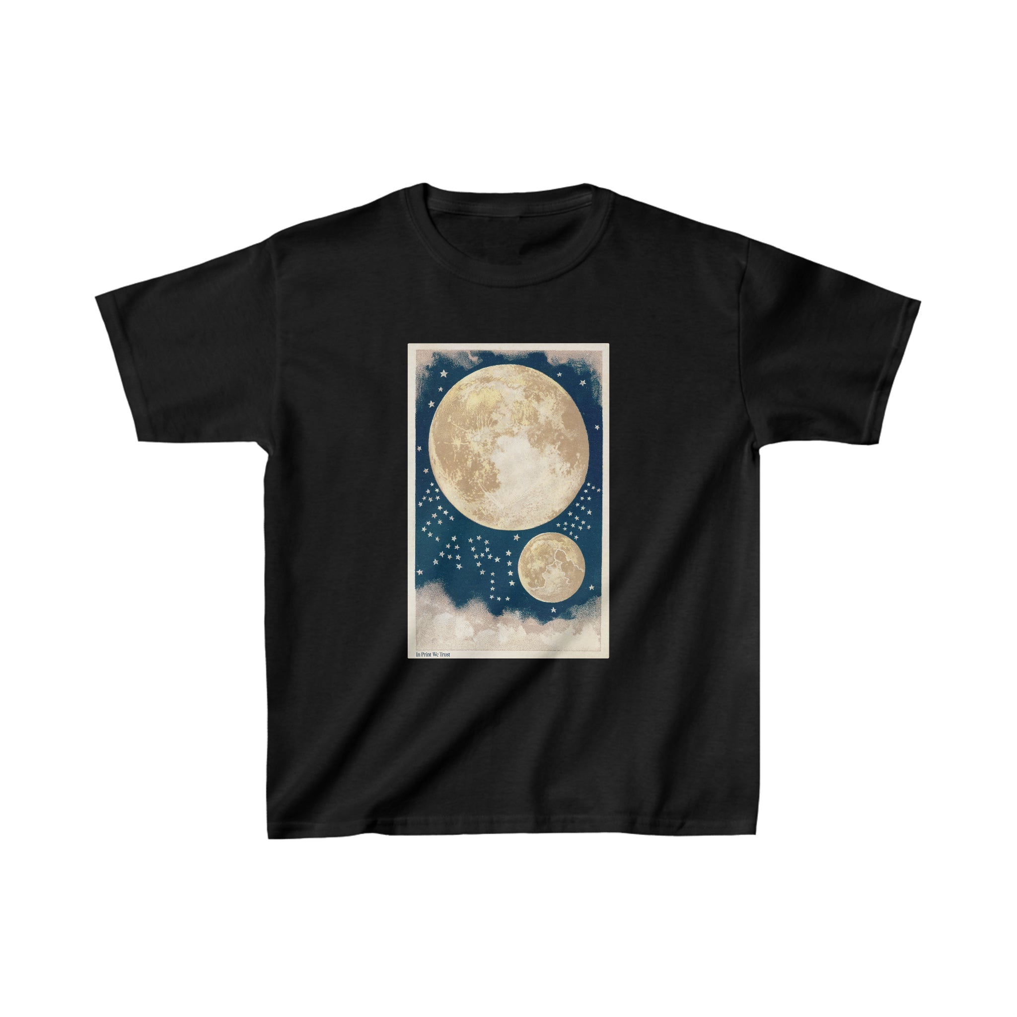 'To the moon and back' baby tee - In Print We Trust