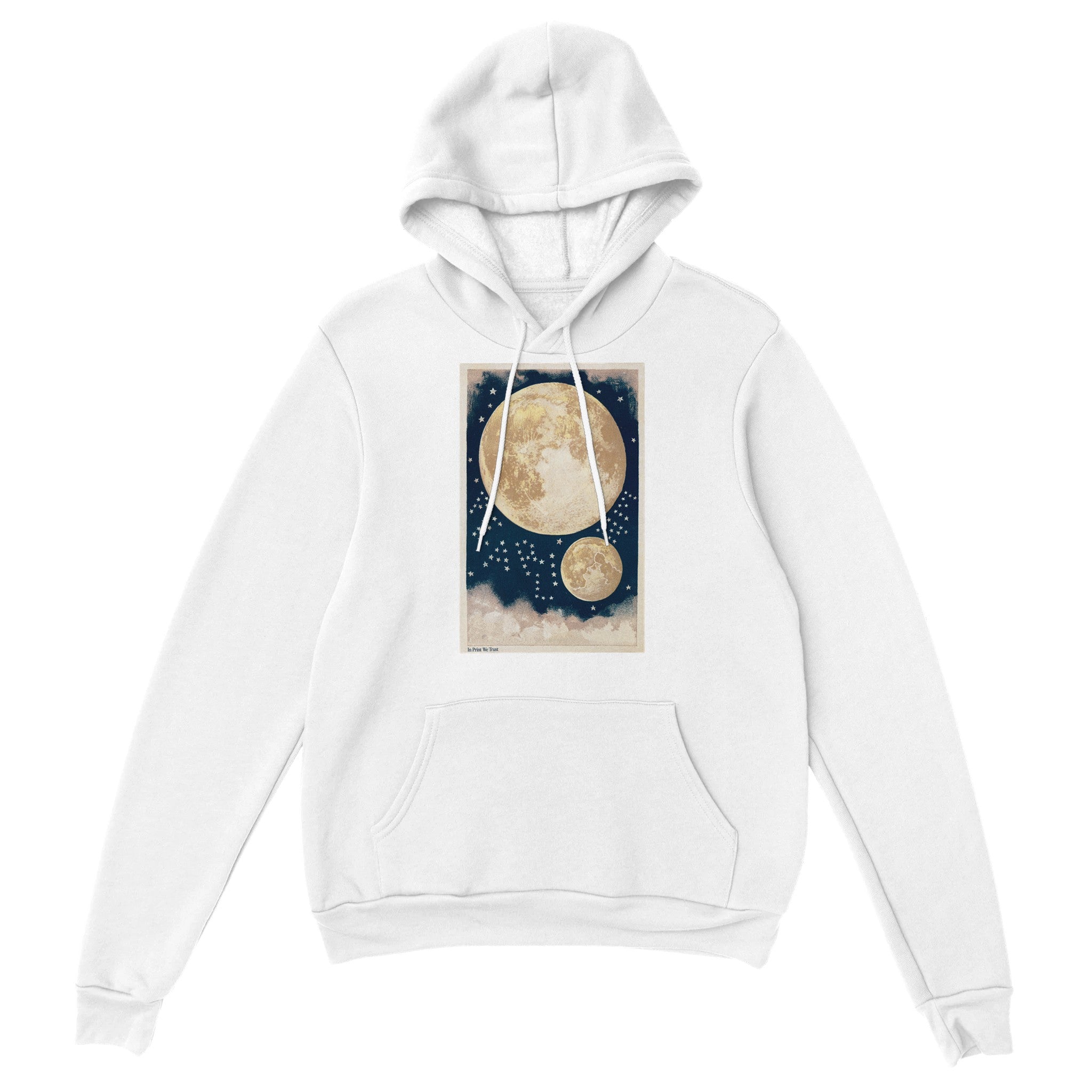 'To the moon and back' hoodie - In Print We Trust