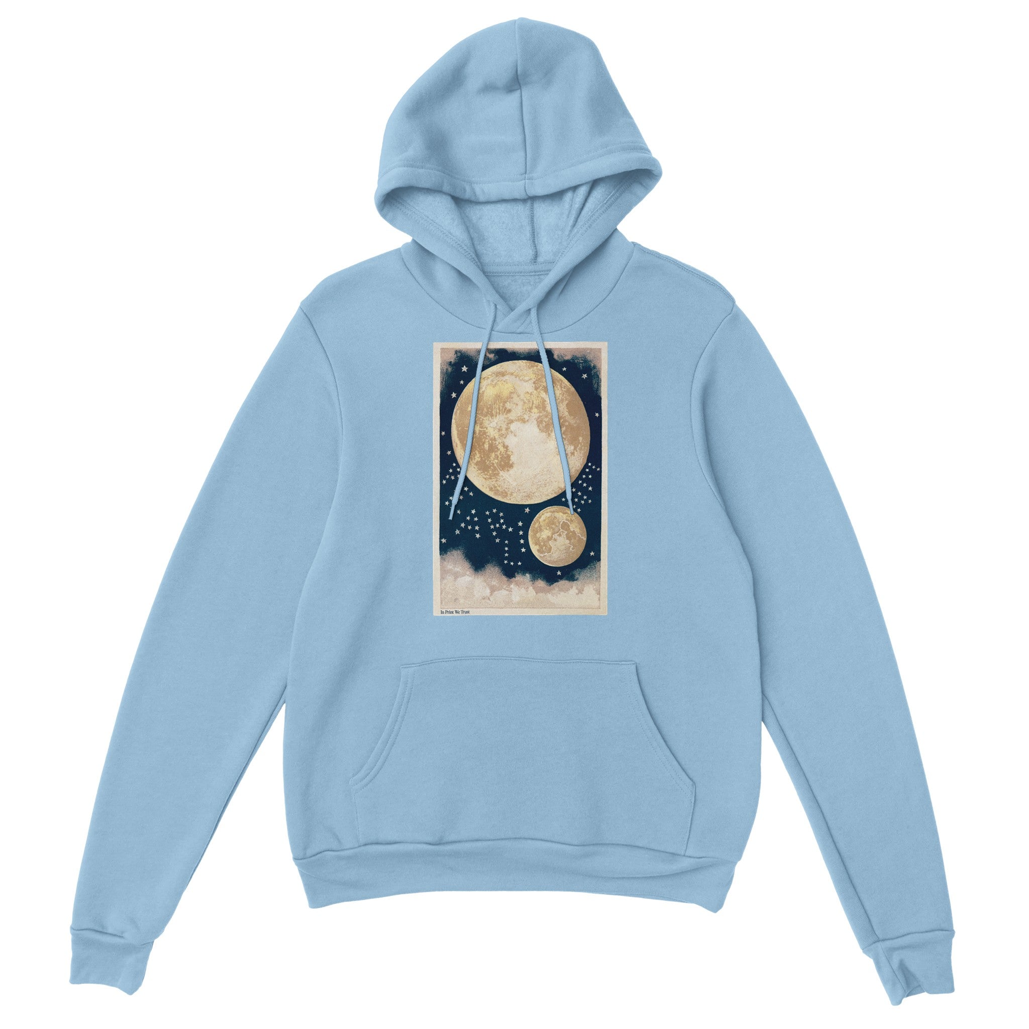 'To the moon and back' hoodie - In Print We Trust
