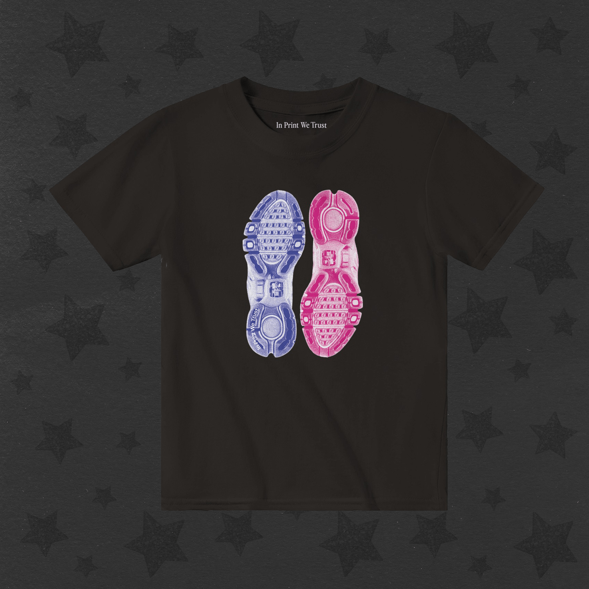 'We Come as a Pair' premium baby tee - In Print We Trust